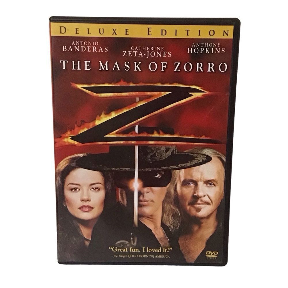 The Mask of Zorro DVD Antonio Banderas - 5/$20
